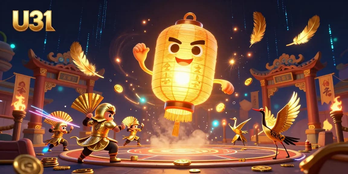 Engage in thrilling gameplay at U31's magical online casino, featuring vibrant visuals and exciting game elements.