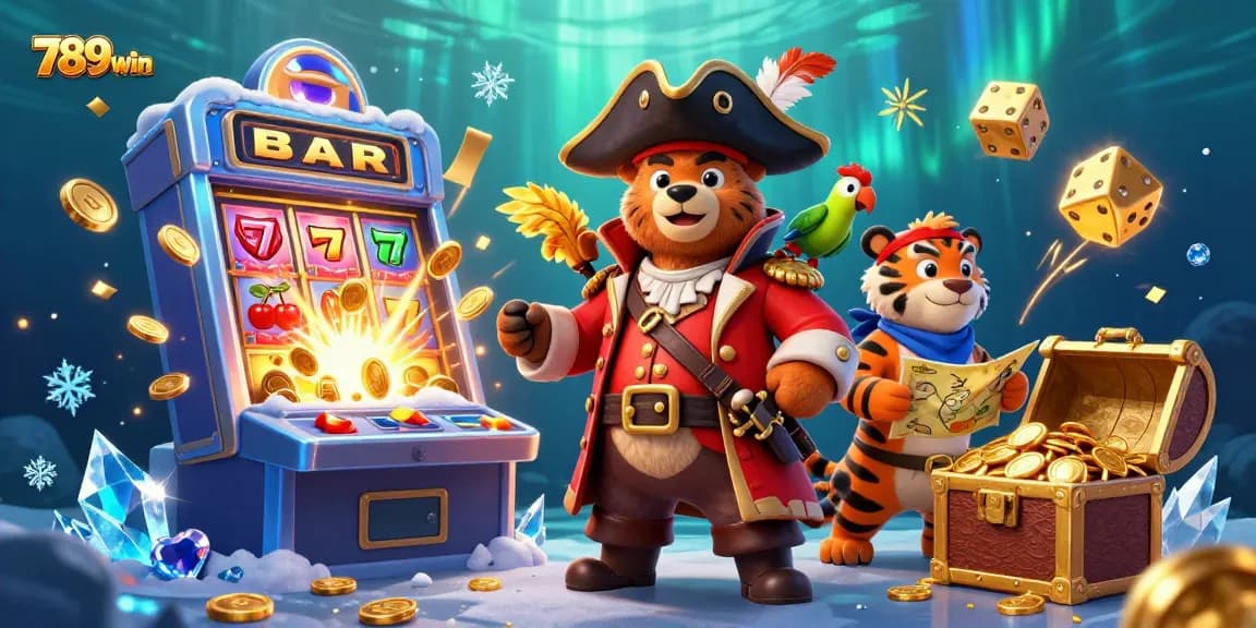 Experience the excitement of 789win with lively casino characters and dynamic gaming elements.