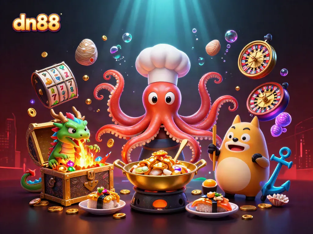 Experience thrilling gameplay with dn88 as the vibrant casino comes alive in 3D.