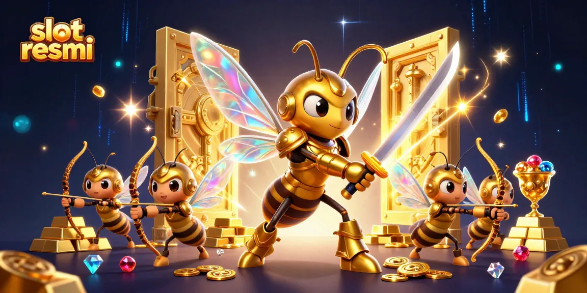 Engage with slot resmi as the golden vault bursts open, revealing gems and treasures.