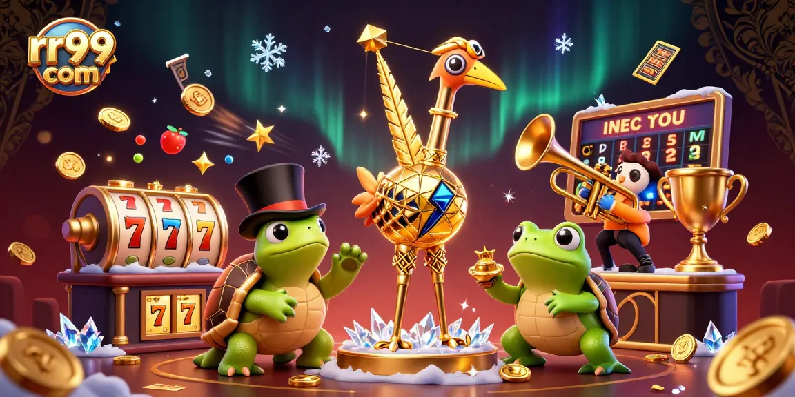 Spin the slots at rr99 com with luck and excitement in a vibrant casino scene.