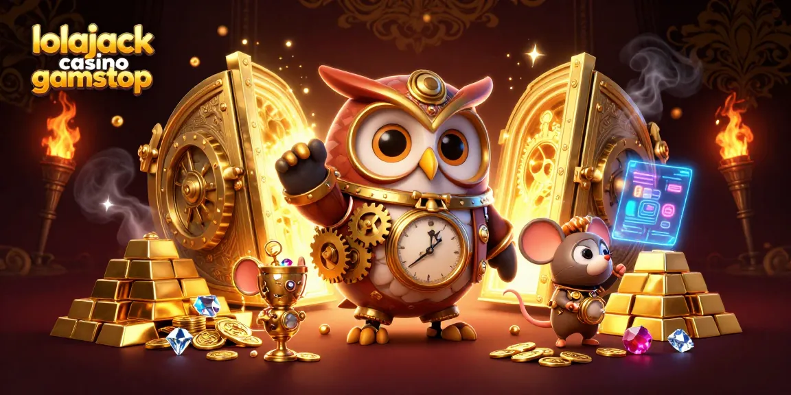 Experience the thrill of lolajack casino gamstop with vibrant treasures and steampunk charm.